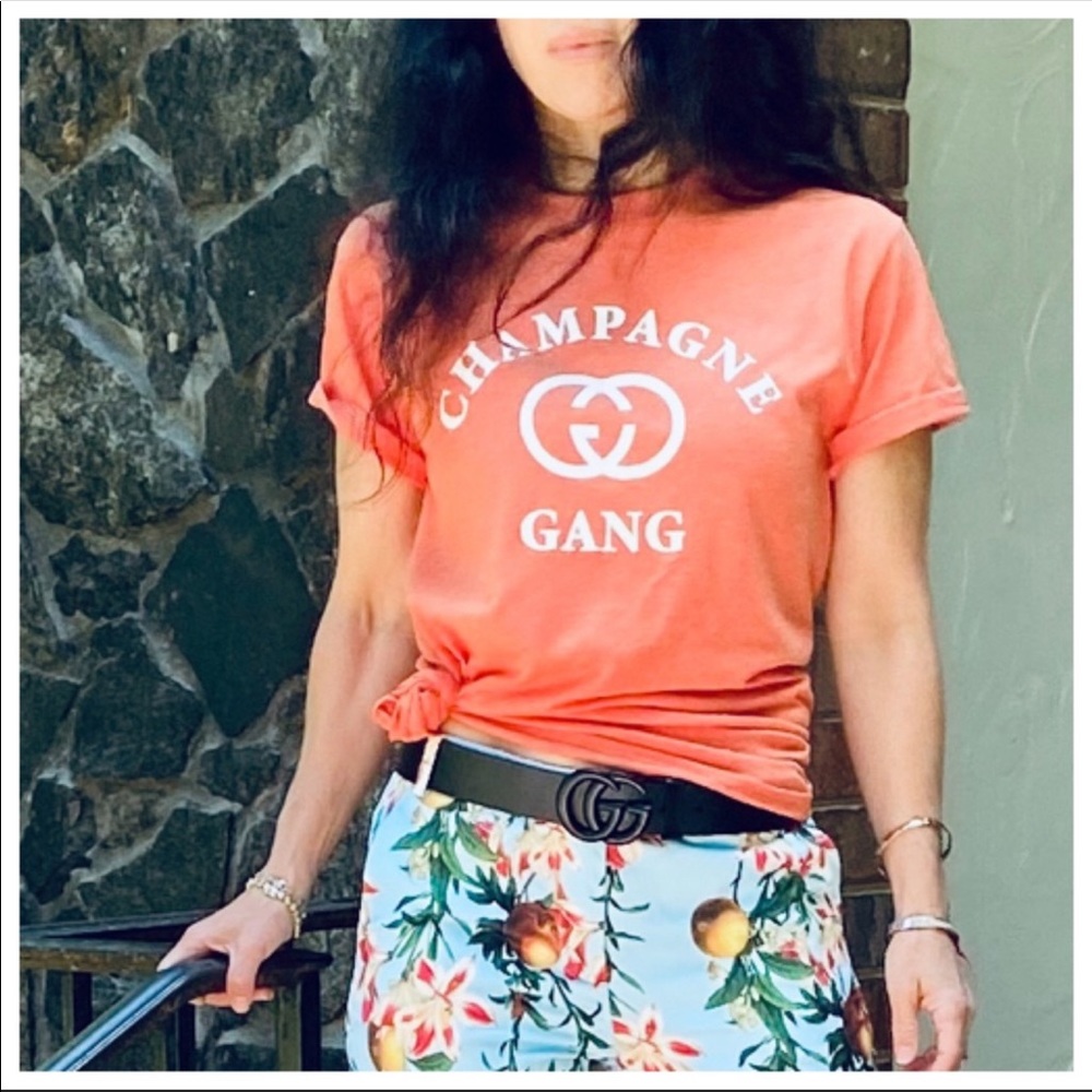 Champagne Gang Graphic T-Shirt